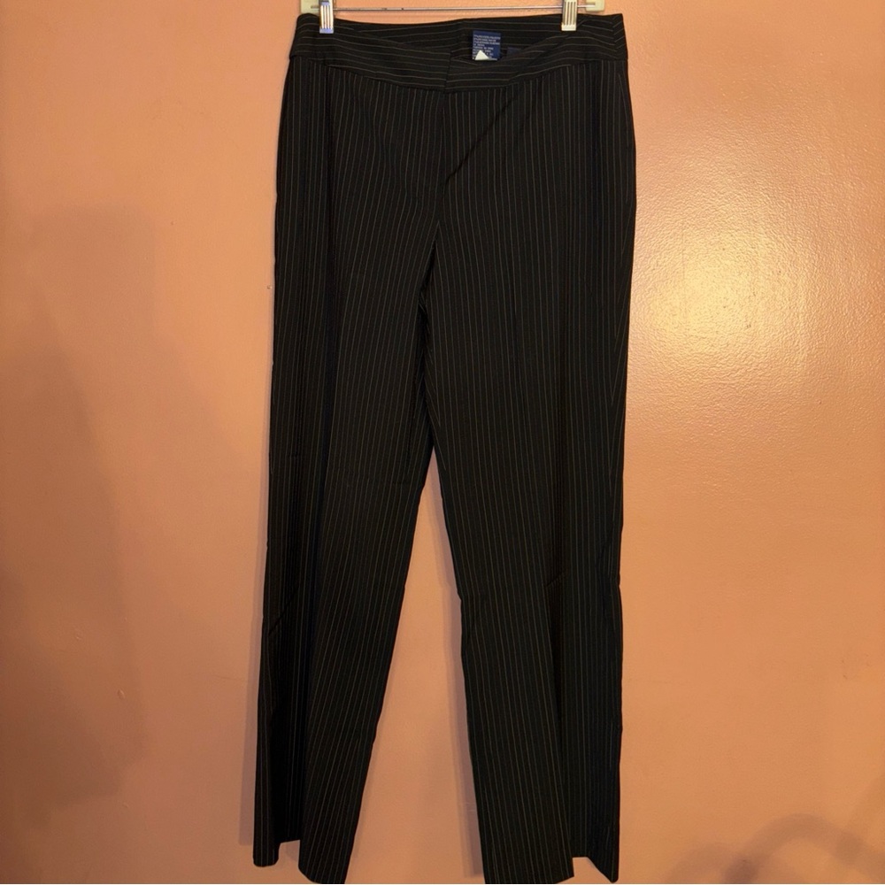 Woman’s Evan Picone Suit Pants SZ 6 BLK/WHT